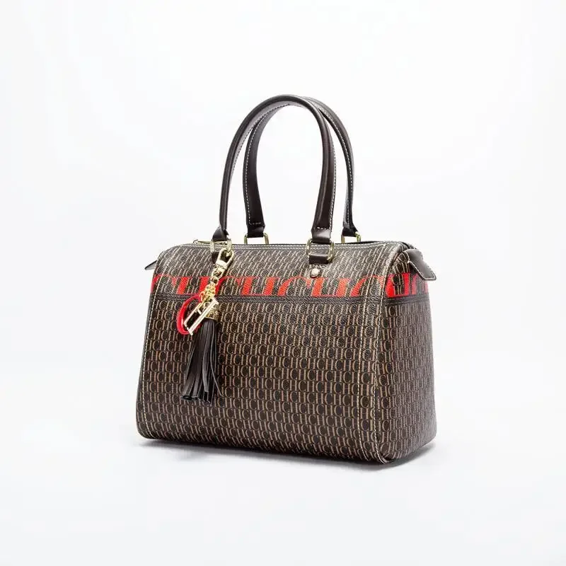 CH Ladies Bucket Bag Luxury Brand Designer New Ladies Large Capacity Exquisite Floral Pattern Travel Banquet High Grade Handbag