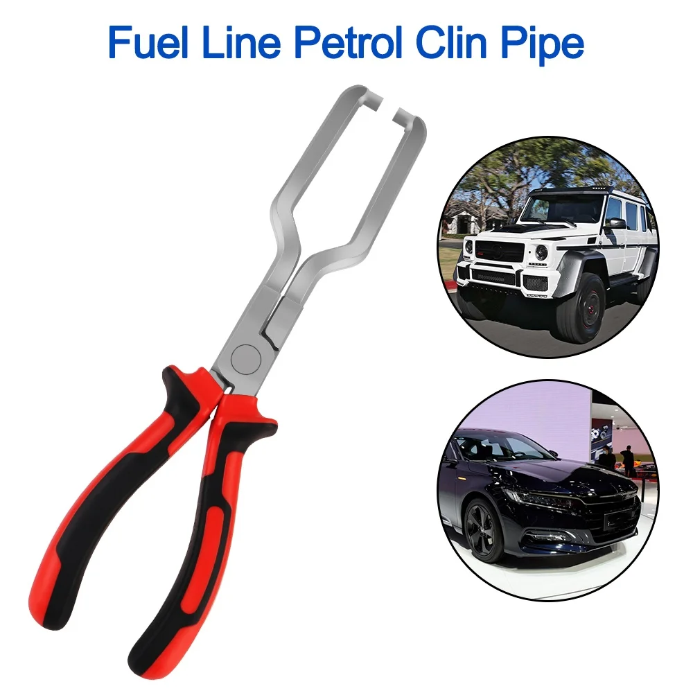 Car Fuel Filter Line Plier Maintenance Universal Quick Remove Disconnect Release Steel Gasoline Repair Tool Hose Pipe Clip