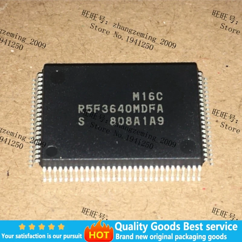 Оригинальный R5F3640MDFAR R5F3640MDFA NJW1298F FS9721-LP3 MB90587CA-175 NJW1197AF TMP87PM41FG