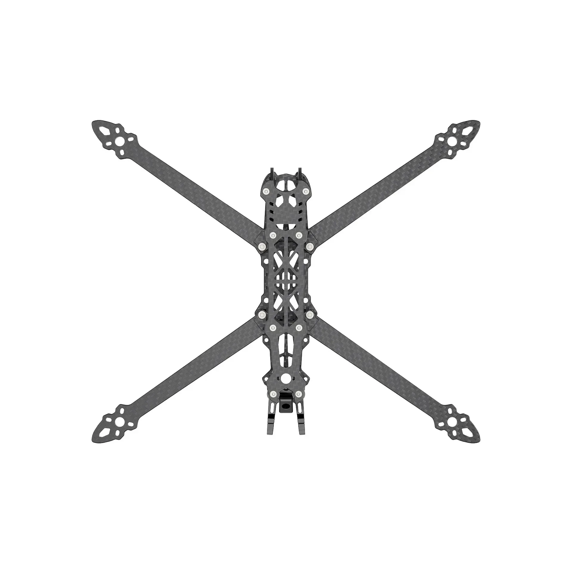 ชุดโครงสร้างโดรน GEPRC Mark4 ขนาด 7/8 นิ้ว ทำจากคาร์บอนไฟเบอร์ความแข็งแรงสูง สำหรับการแข่งขัน FPV และโดรนแบบฟรีสไตล์ โครงสร้างควอดคอปเตอร์ที่ทนทาน