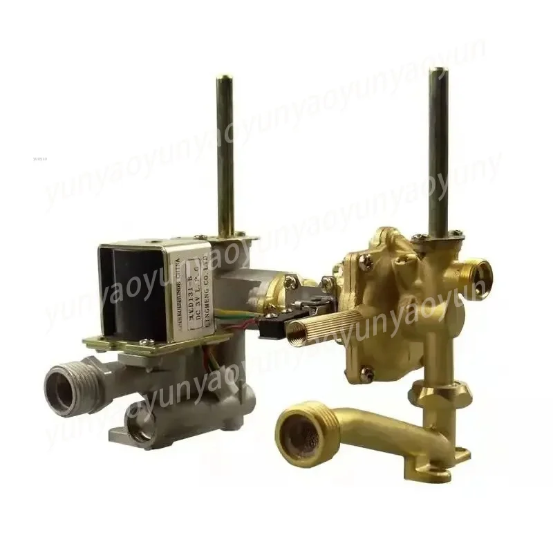 

Isotto General Gas Water Heater Accessories- Copper Water Valve and Water-gas Linkage Valve Assembly with Anti-icing Drain Needl