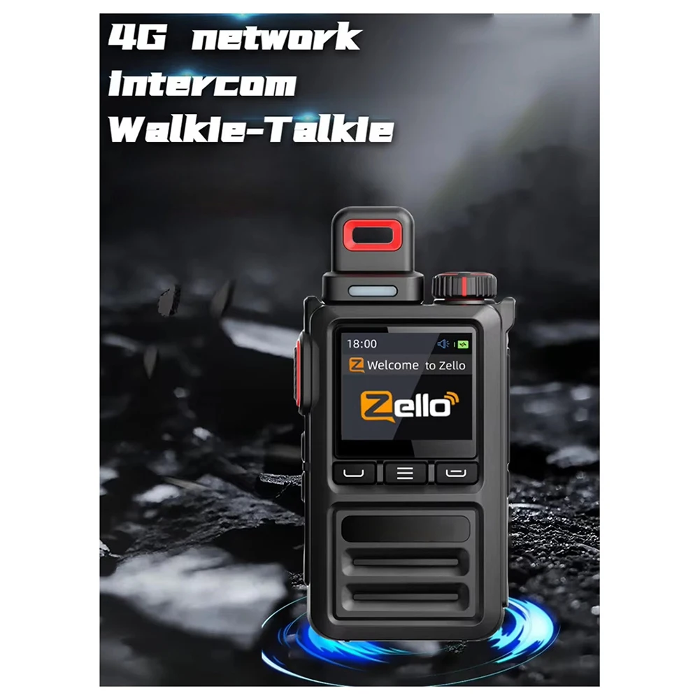 New Walkie Talkie 4G Full Network Bluetooth Outdoor Global WIFI Waterproof Walkie Talkie for Android LTE 2G 3G 4G