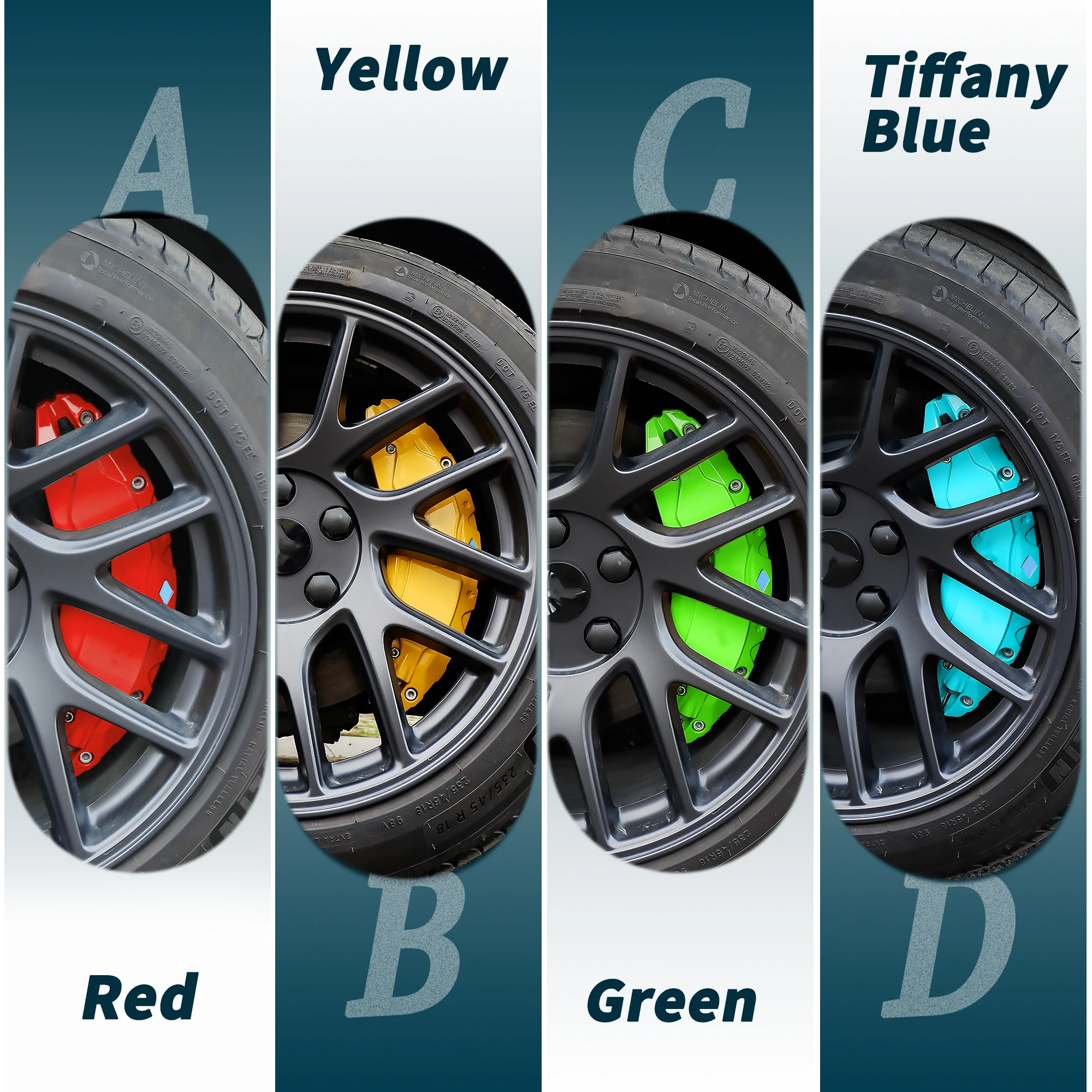 Fit For Tesla Model 3 Highland 2024 Brake Caliper Covers Aluminum Alloy 12 Colors