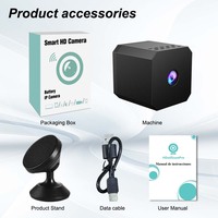 Mini WIFI Camera 1080P HD Video Security Camera Motion Detection Remote Viewing Rechargeable Night Vision Surveillance Camera