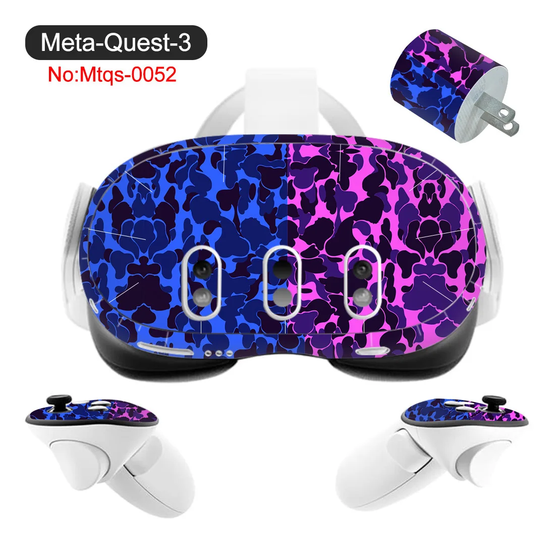 هدايا للاعبين لملحقات Meta Quest 3 مجموعة ملصقات مضحكة لسماعات الواقع الافتراضي