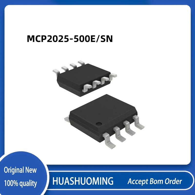 10Pcs/Lot MCP2025-500E/SN MCP2025  MCP2025-500E  MCP2025-500 SOP-8