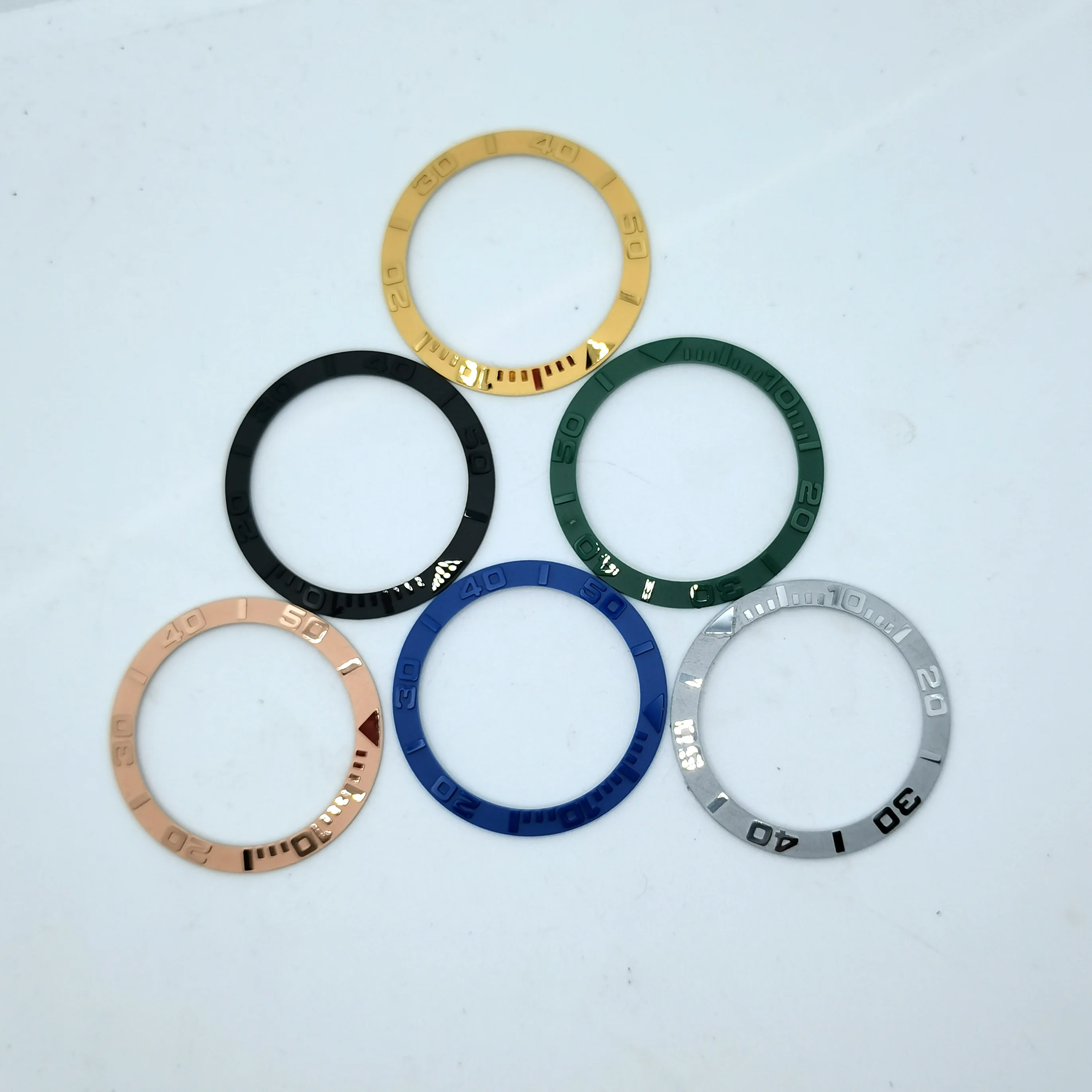 Watch Accessories SUB Ceramic Bezel Outer Diameter 38MM Inner Diameter 30.5MM