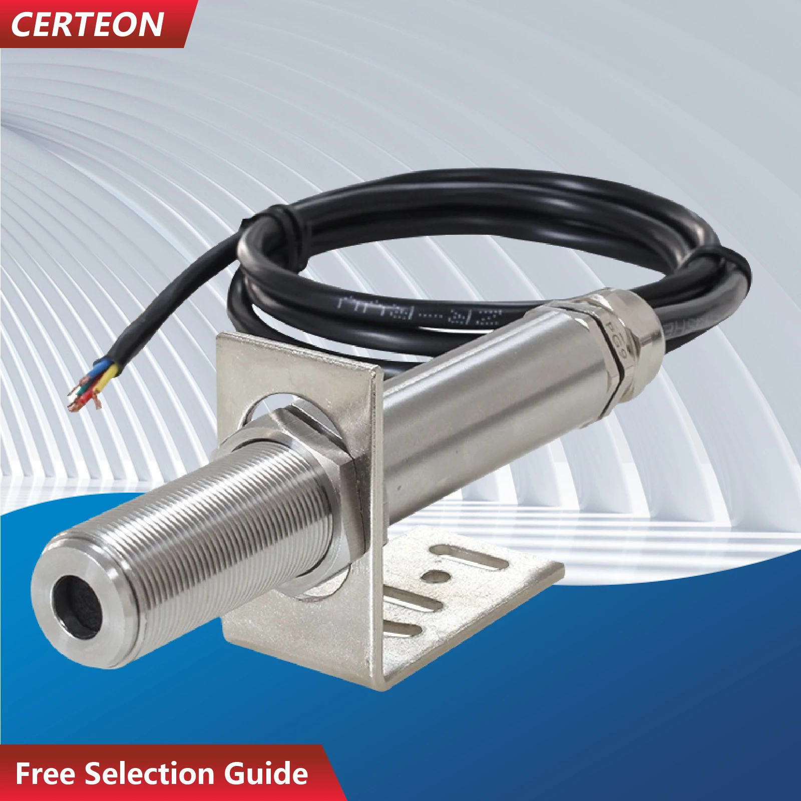 RS485 Industrial Noise Sensor 30-130dB Sound Level Meter 4-20mA Decibel Sensor Stainless Steel Noise  ing Device