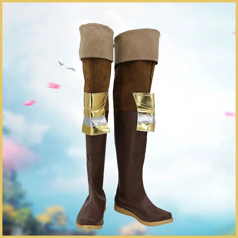 2025 RealCos Final Fantasy Ramza Beoulve Shoes Boots Halloween Cosplay Costume Accessory