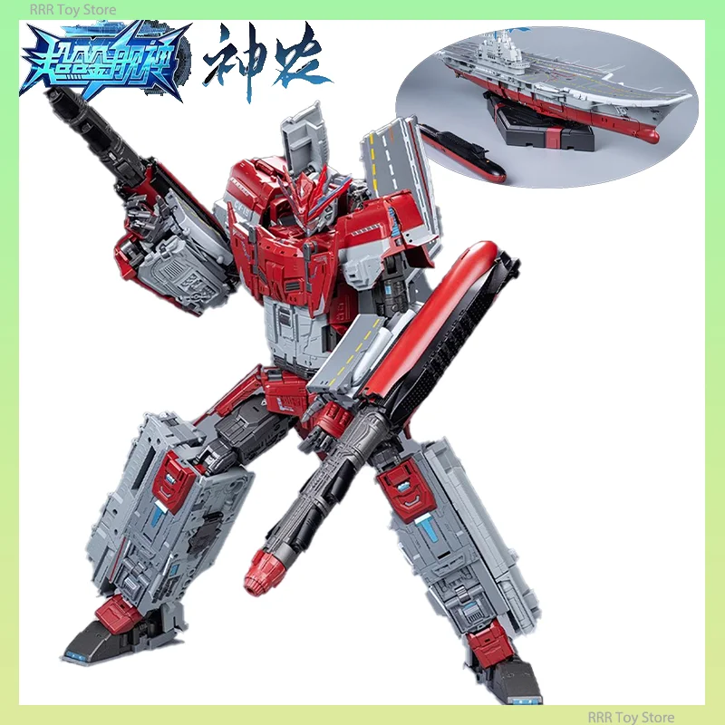 TOYSEASY Transformation YW2301 YW-2301 Shennong Action Figures Super Alloy Ship God 016 Liaoning Aircraft Standard Edition Toys