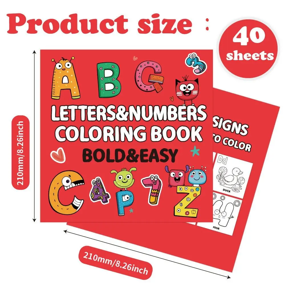 كتاب تلوين الحروف الإبداعية لعبة مونتيسوري DIY كتاب الرسم بالألوان المائية مثيرة للاهتمام كتاب جرافيتي الغواش التعليمي