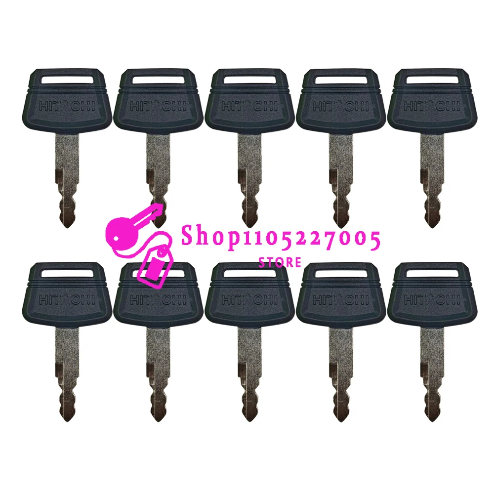 20/10/5/1PCS Nieuwe Sleutels met Logo Contactsleutel voor EX200 Motor Graafmachine