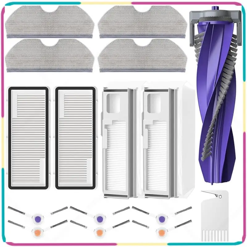 

B13C для пылесоса Narwal Freo X Plus/Freo X Ultra, основная боковая щетка, фильтр Hepa, швабра, тканевые мешки для пыли, запасные части