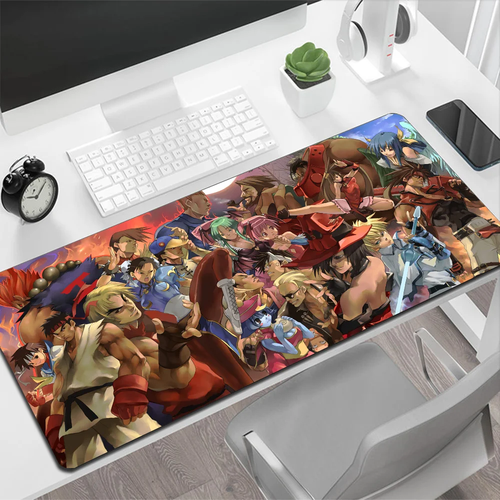 Street Fighter Large Mouse Pad Gaming Mouse Pad PC Gamer Computer Mouse Mat Big Mousepad XXL Carpet Keyboard Desk Mat Mause Pad