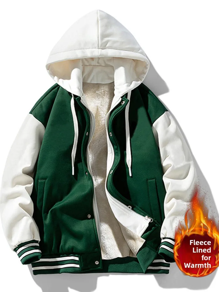 

Новая осенне-зимняя мужская толстовка-бомбер в гонконгском стиле, свободного кроя, с круглым вырезом, простой дизайн, верхняя одежда из полиэстера и нейлона...