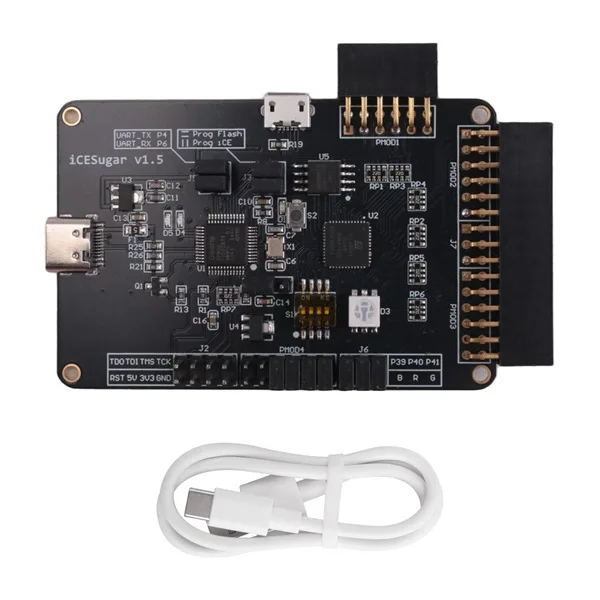 

Discount ICESugar FPGA Development Board Open Source RISC-V Based on ICE40UP5k USB-C Interface for IoT/Edge AI Projects