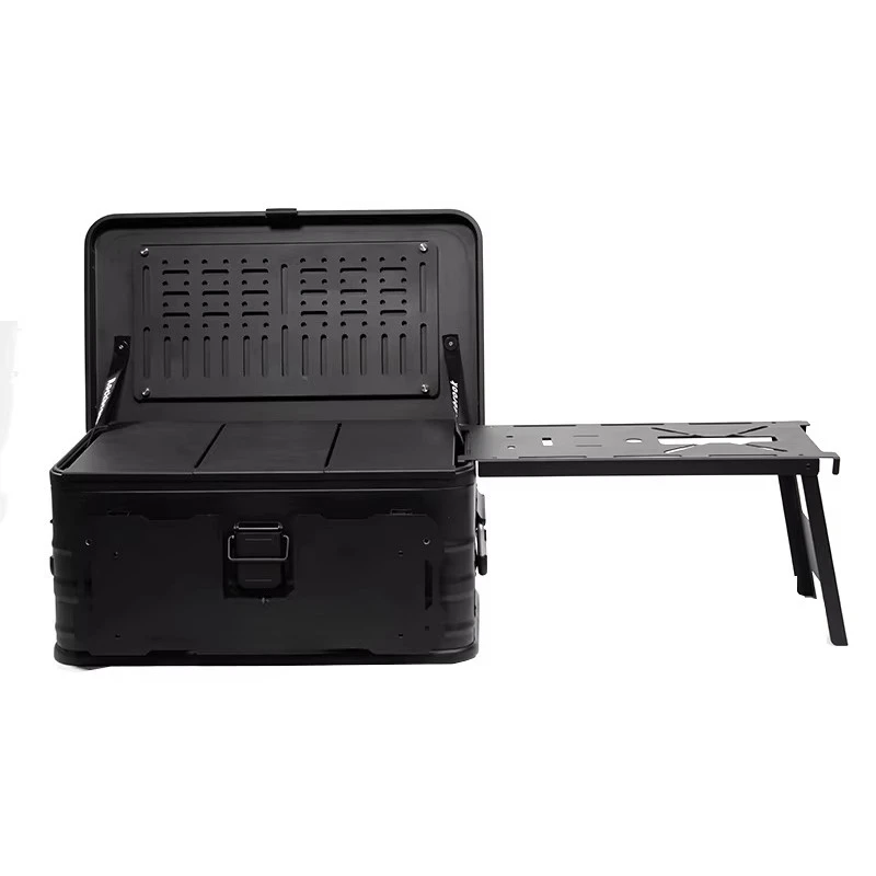 

Hot-selling For ROCKBROOK 30L Aluminium Camping Car Roof Box Outdoor Storage Travel Luggage Case for Practical Storage Solution