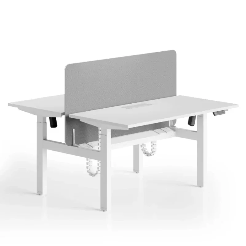 Deluxe smart desk, human office workstation desk computer lift table office furniture electrically adjustable
