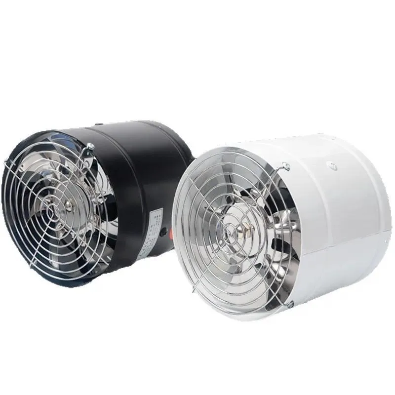 for Round Duct Exhaust Fan High Power Kitchen Range Hood Bathroom Powerful Ventilation Fan