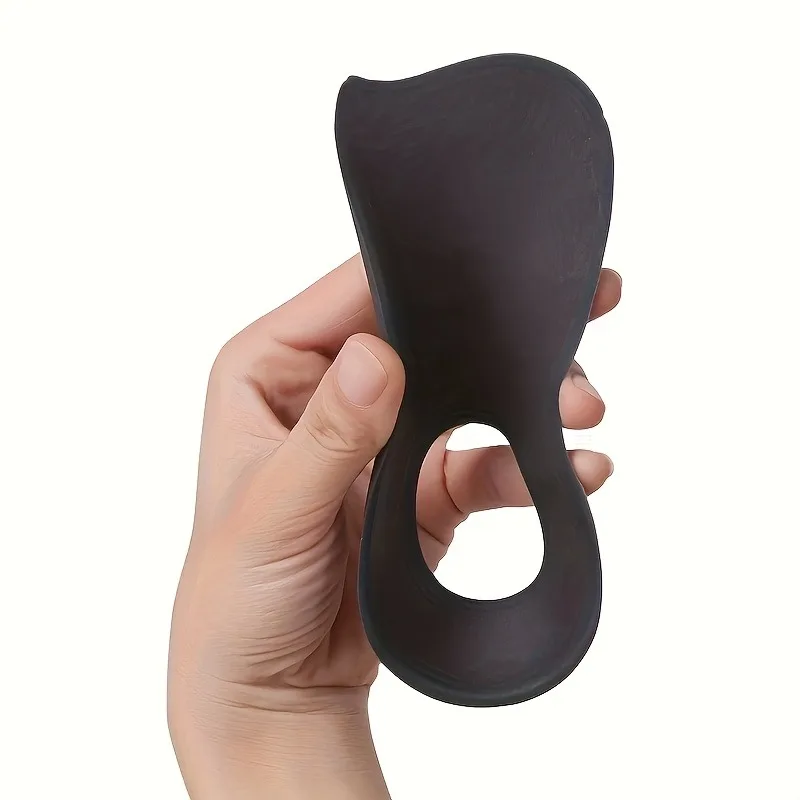 1 Paar orthopädische Einlegesohlen für Plattfüße, O-förmige Beine und Plantarfasziitis – Unisex-Schuheinlagen mit Fußgewölbestütze – Detail 4