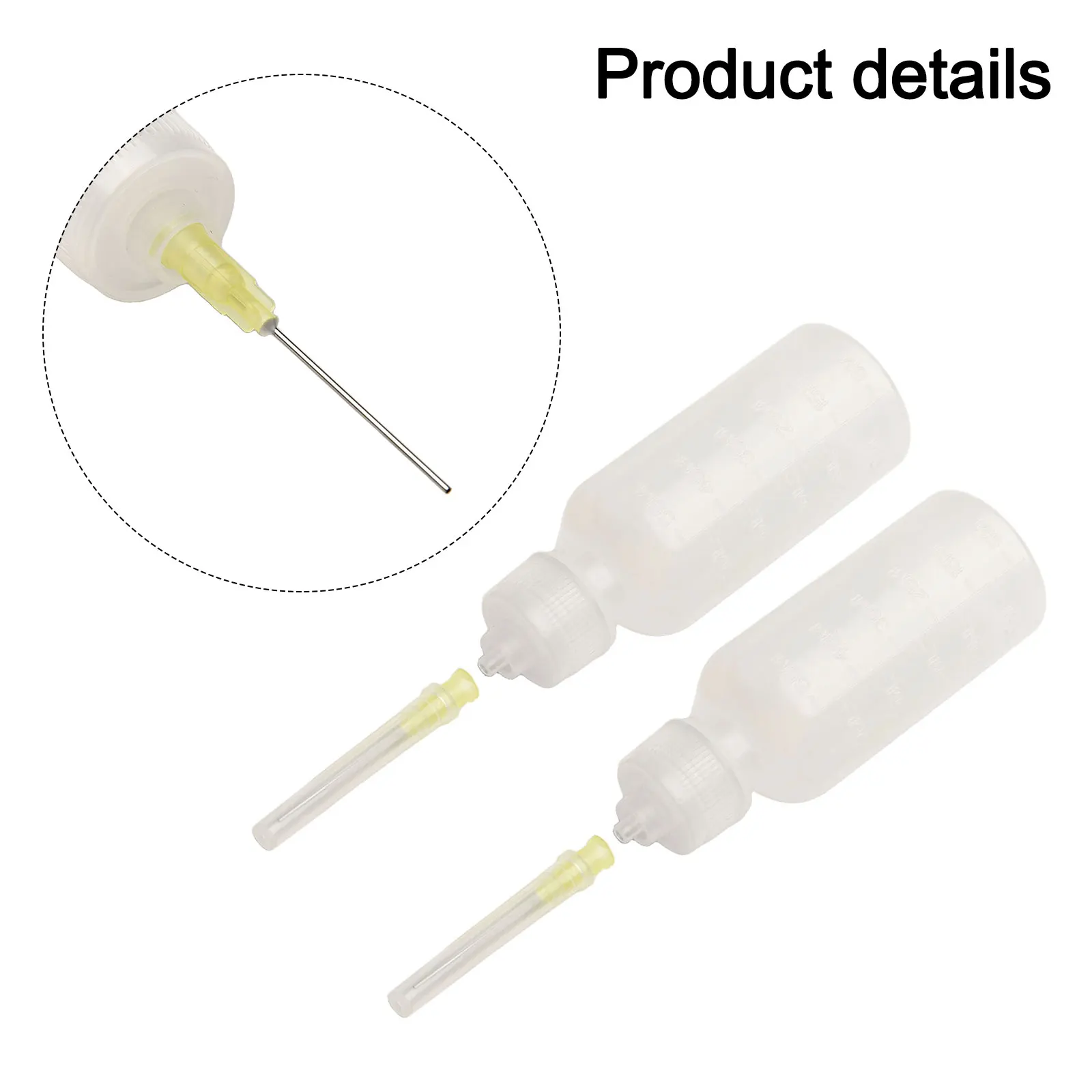 With Needle Flux Bottles 2pcs 50mL Pine Perfume Vent Bulk Perfume Dispensing Bottle Dropper Engine Oil Sol Flux