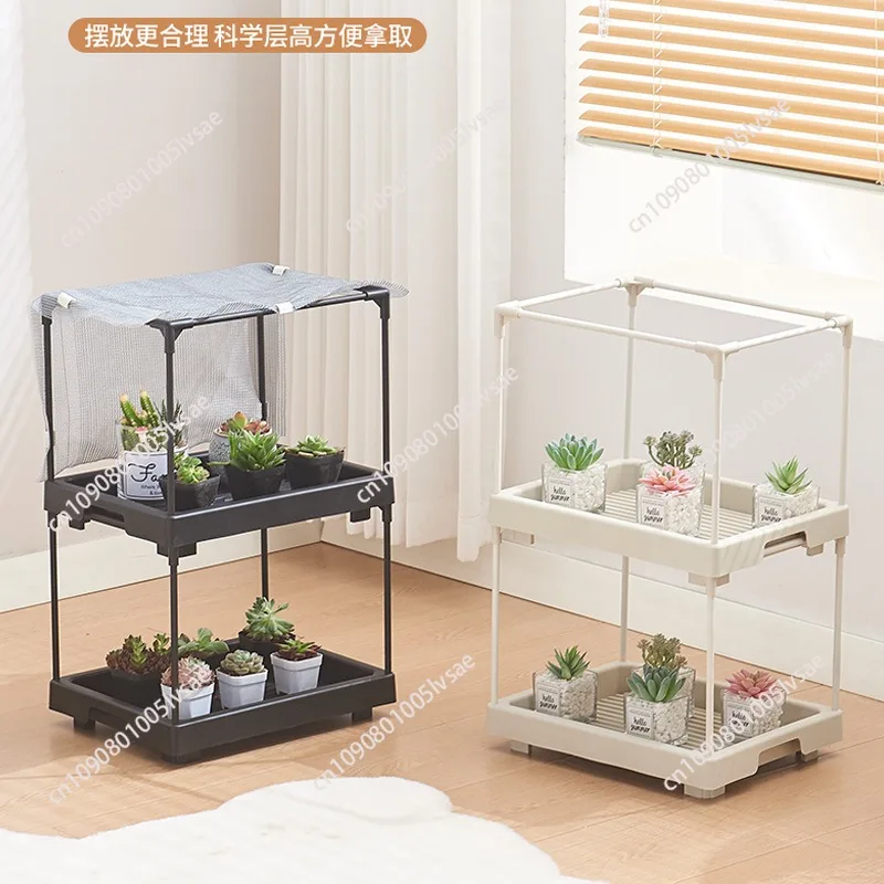 Balcony succulent awning plant insulation cover antifreeze flower cover green plant indoor