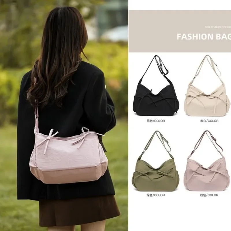 

Simple Glamorous Diaper Bag Crossbody Baby Care Staycation Mom Exquisite Portable Trendy Simple Versatile Parent-Friendly
