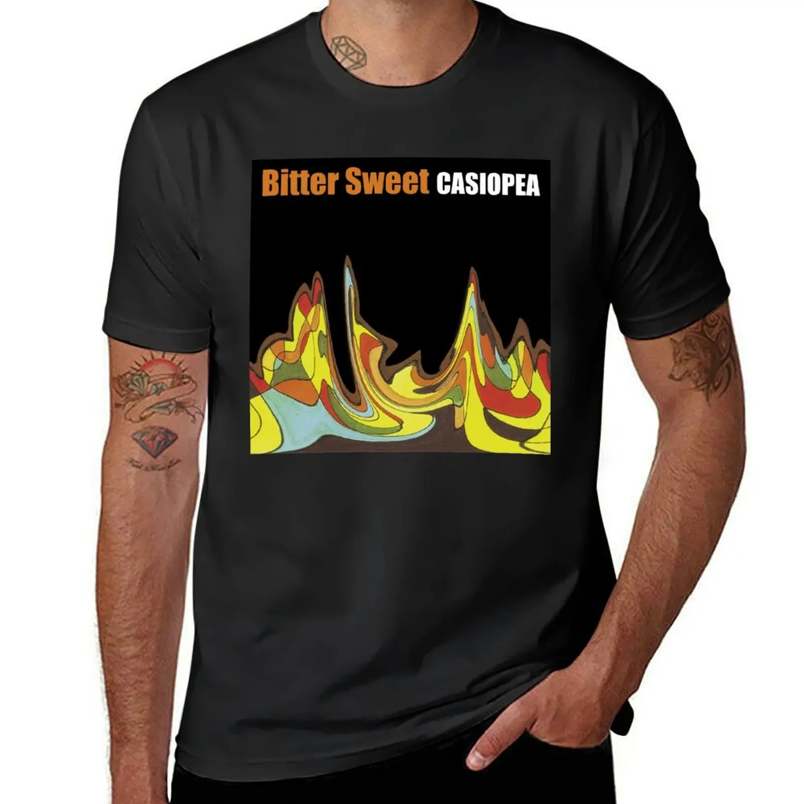 Bitter Sweet Casiopea T-Shirt vintage kawaii clothes mens clothing