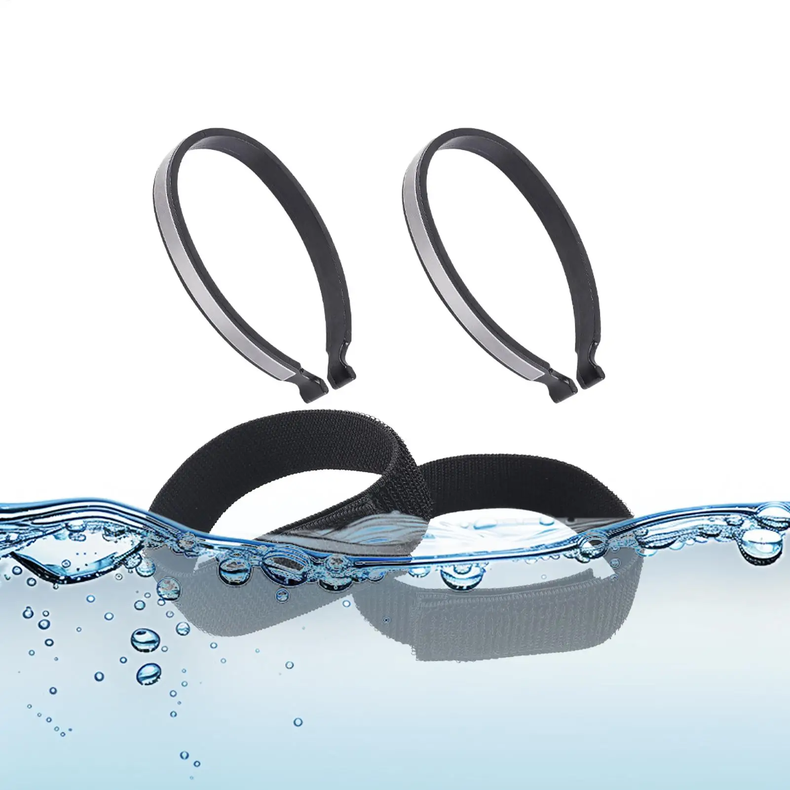 

Pant Straps For Biking Cycling Trouser Clip 1 Set Ankle Safety Bands Elastic Trousers Adjustable Secure Fit For Fishing Outdoor