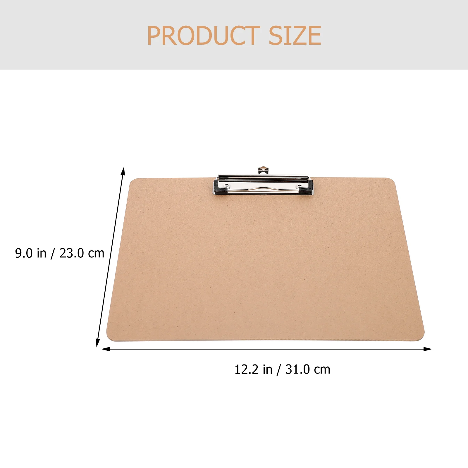 

3 Pcs Wedding Writing Pad Clip Office Support Board Document Nurse Clipboard with Storage