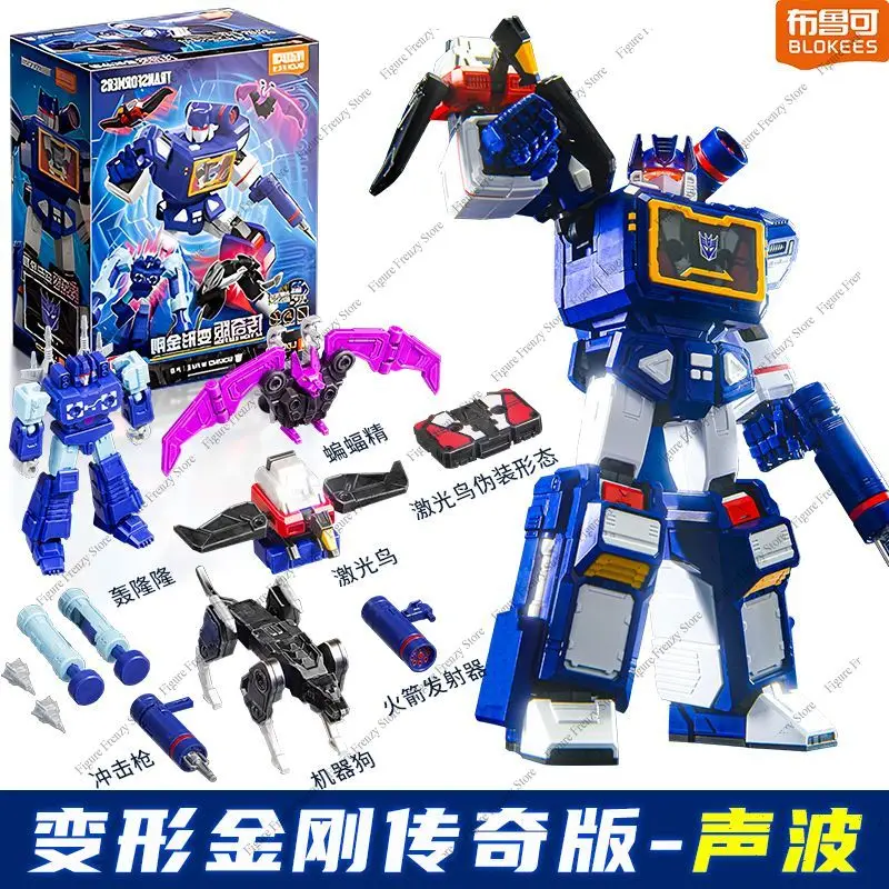 

Special OfferNew Blokees Anime Figure Transformers Action Edition SOUNDWAVE Optimus Prime Megatron G1 Ironhi Thunrcracker Robot