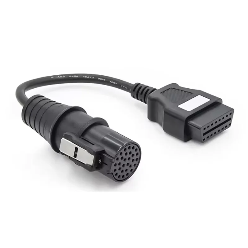 For Iveco 30pin For Iveco 38pin OBD OBD2 Diagnostic Adapter to 16Pin Cable Truck Heavy Duty Extension Cable Car Plug Connector