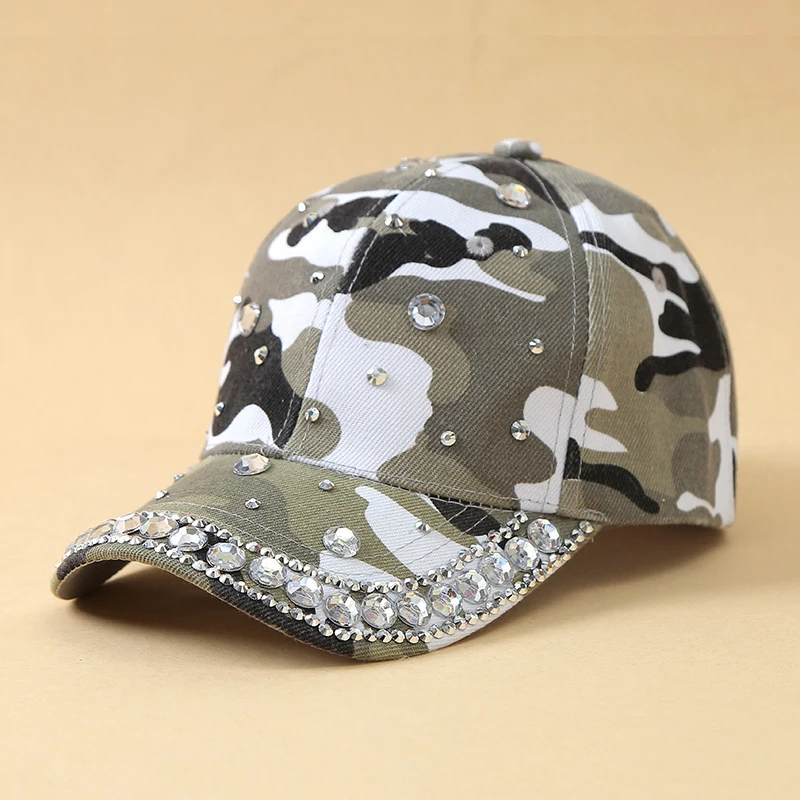 Modische Camouflage-Baseballkappe, Unisex, Outdoor-Streetwear, lässige Mütze für Männer und Frauen