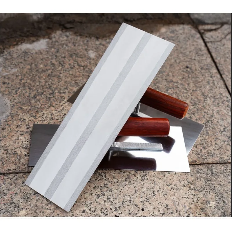 

Stainless steel spatula 26cm special artifact for putty scraping bricklayer ash knife scraper tool Daquan scraping big