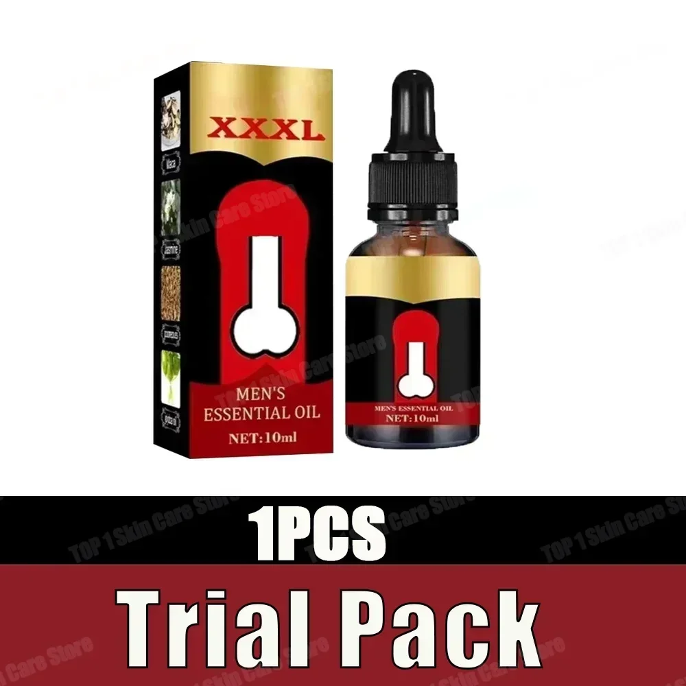 XXXL Men's Enlargement Massage Oil: Advanced Penile Erectile Enhancement for Size and Health - Guaranteed Satisfaction