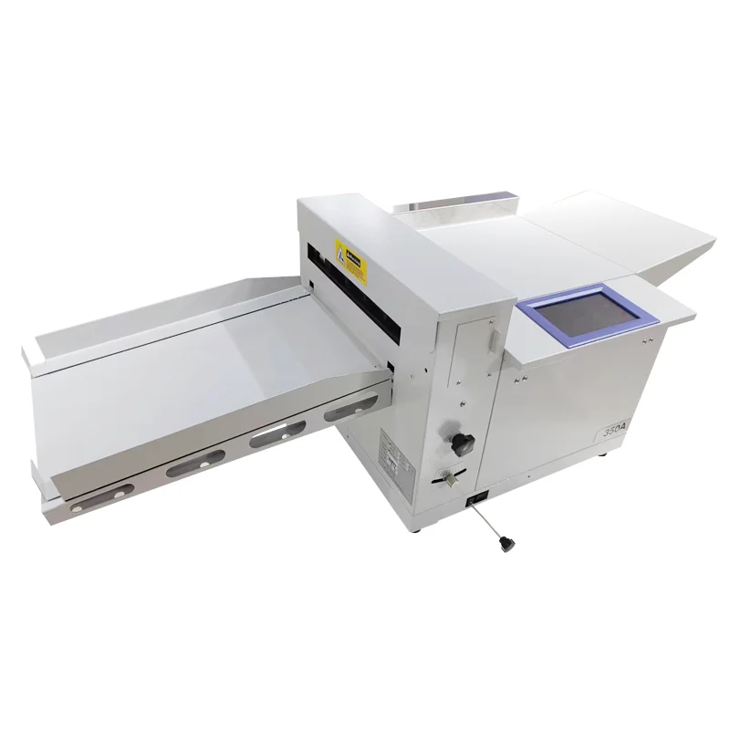 

Digital A3 A4 Manual Feeding Paper Automatic Creasing Perforating Machine Book Cover Scoring