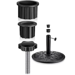 Umbrella Base Stand Hole Ring Plug Cover Cap Patio Parasol Replacement Parts Umbrella Stand Base Screw Swing Chair Repair Parts