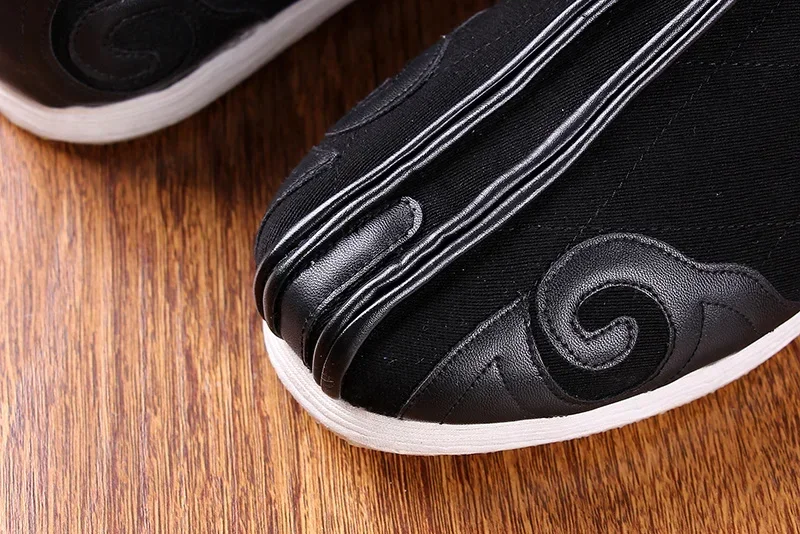 Manual Cotton Soled Chinese Traditional Shoes Tai Chi Wushu Kung Fu Martial Art Shoes Sports Shoes Sneakers Unisex