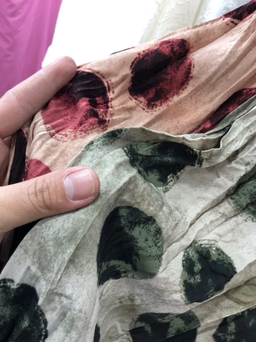 2025 Spring/Summer Flowy Maxi Skirt Elegant High Waist A-Line Skirt with Polka Dot Print Unique Retro-Inspired Women's Skirt