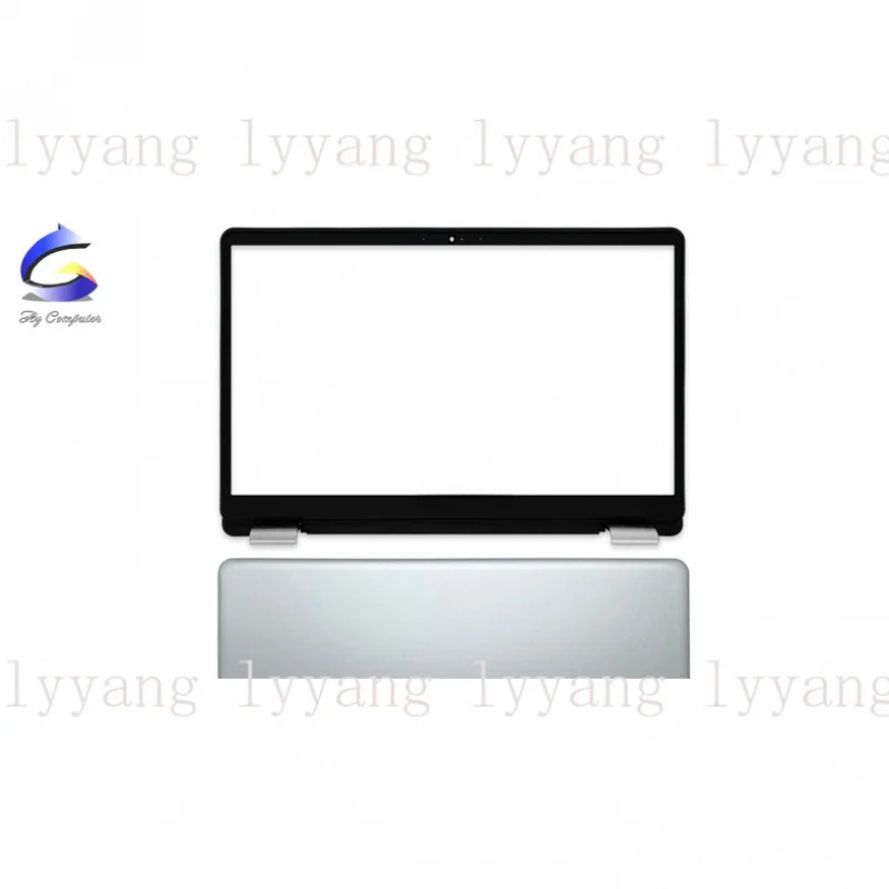 f  New For Dell Inspiron 15 5584 Silver LCD Lid Back Cover 0GYCJR & Front Bezel