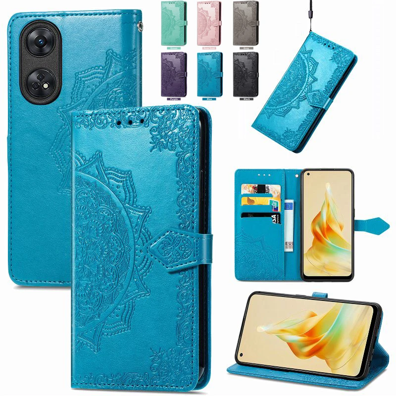 Side Buckle Magnetic Flip Case Phone Cover For OPPO Realme 11 10 9 Pro Plus 8 7 6 3 Pro V25 V13 C3 Leather Phone Case