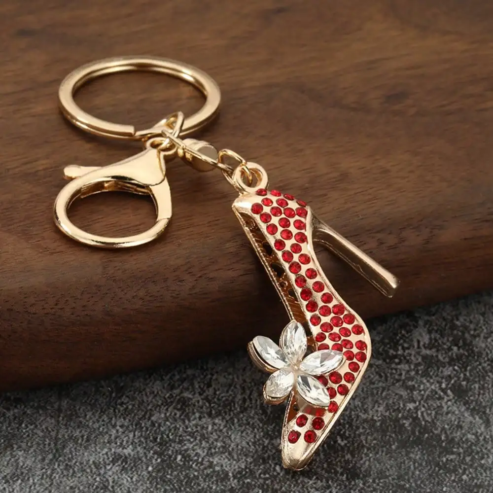 Strass-High-Heels-Schlüsselanhänger – Detail 1