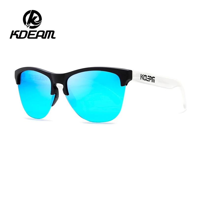 KDEAM Innovative Men's Sunglasses Polarized Driving Sun Glasses for Women TR90 Semi Frame Ultra Light Fishing Eyewear