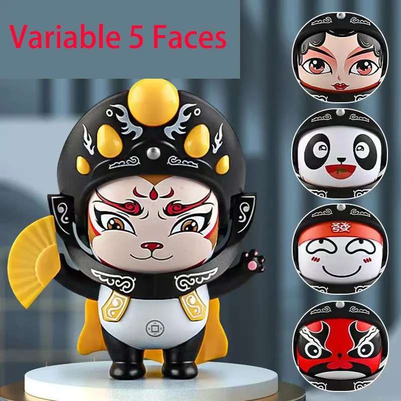 Chinese style Opera face changing dolls hot sell Sichuan fortune faces change makeup crafts ornament birthday china toy gifts