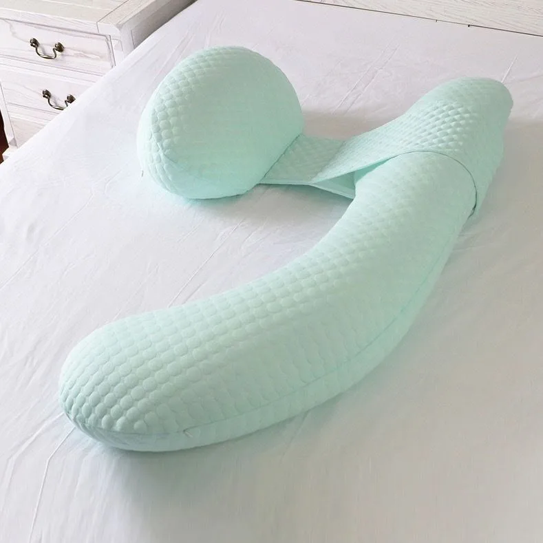 Pregnancy Pillow U-shaped Waist Pillows Maternity Pillow Cotton Sleeping Bedding Body Pillow Cushion Nursing Pillow for Pregnant