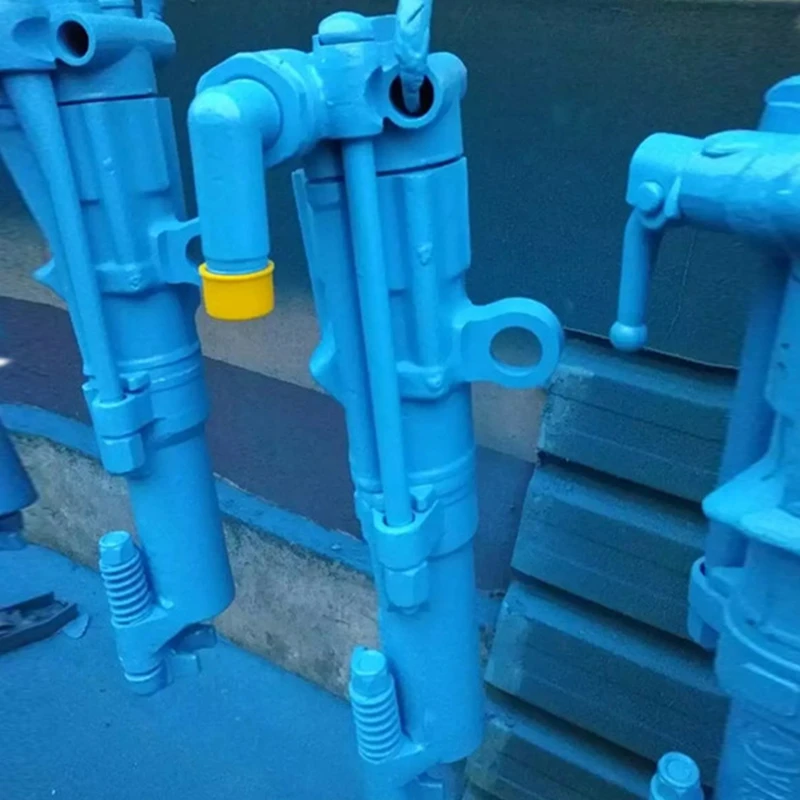 คุณภาพสูงมือถือ Y19A Rock เจาะแบบพกพานิวเมติกแจ็คค้อนสําหรับ Mining ปรับแต่งมือถือ Pusher ขา Rock เจาะ