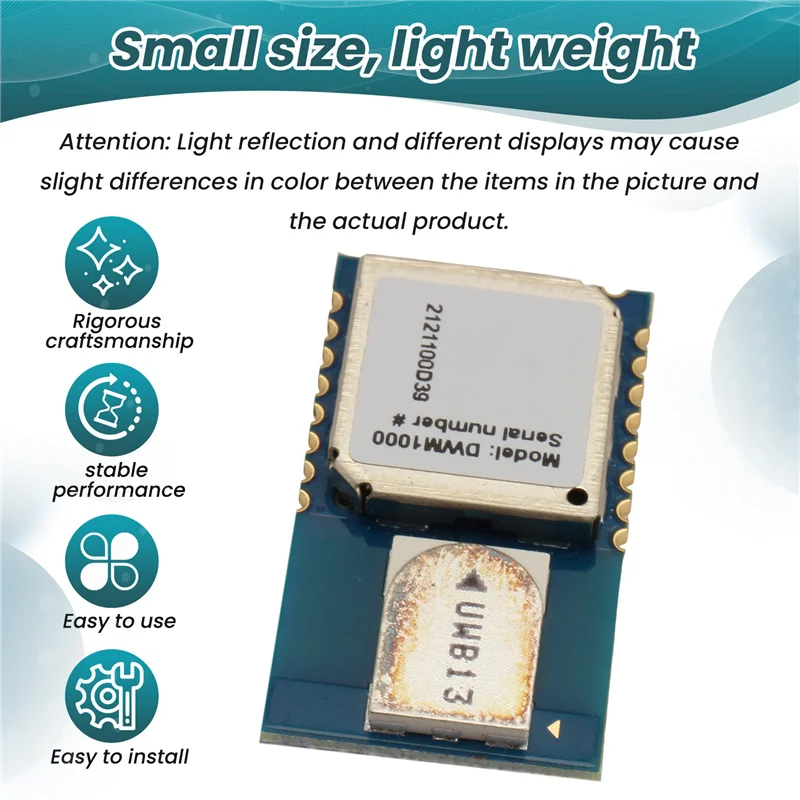M16K-DWM1000 BU01 UWB Indoor Position Module 3.3V High Precision Ultra-Wide Ranging Module DW1000 With Indoor Positioning - Image 6