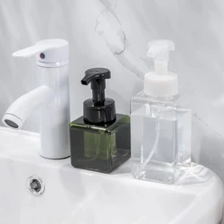 250/450ml Bathroom Empty Bottle Dispenser with Press Pump for Soap Shampoo Shower Lotion Portable Travel Hand Washing Bottle