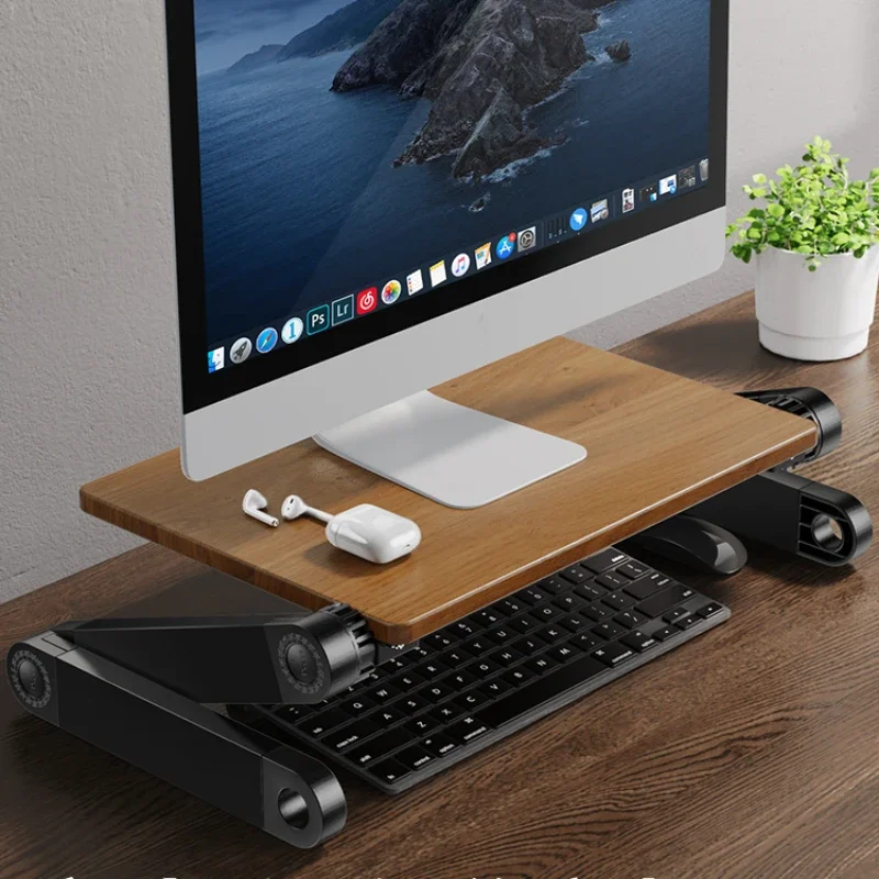 Solid Wood Height Frame for Laptop,Computer Hanging Bracket,Adjustable Desktop Screen Support, Game Machine Riser, Sturdy Stand