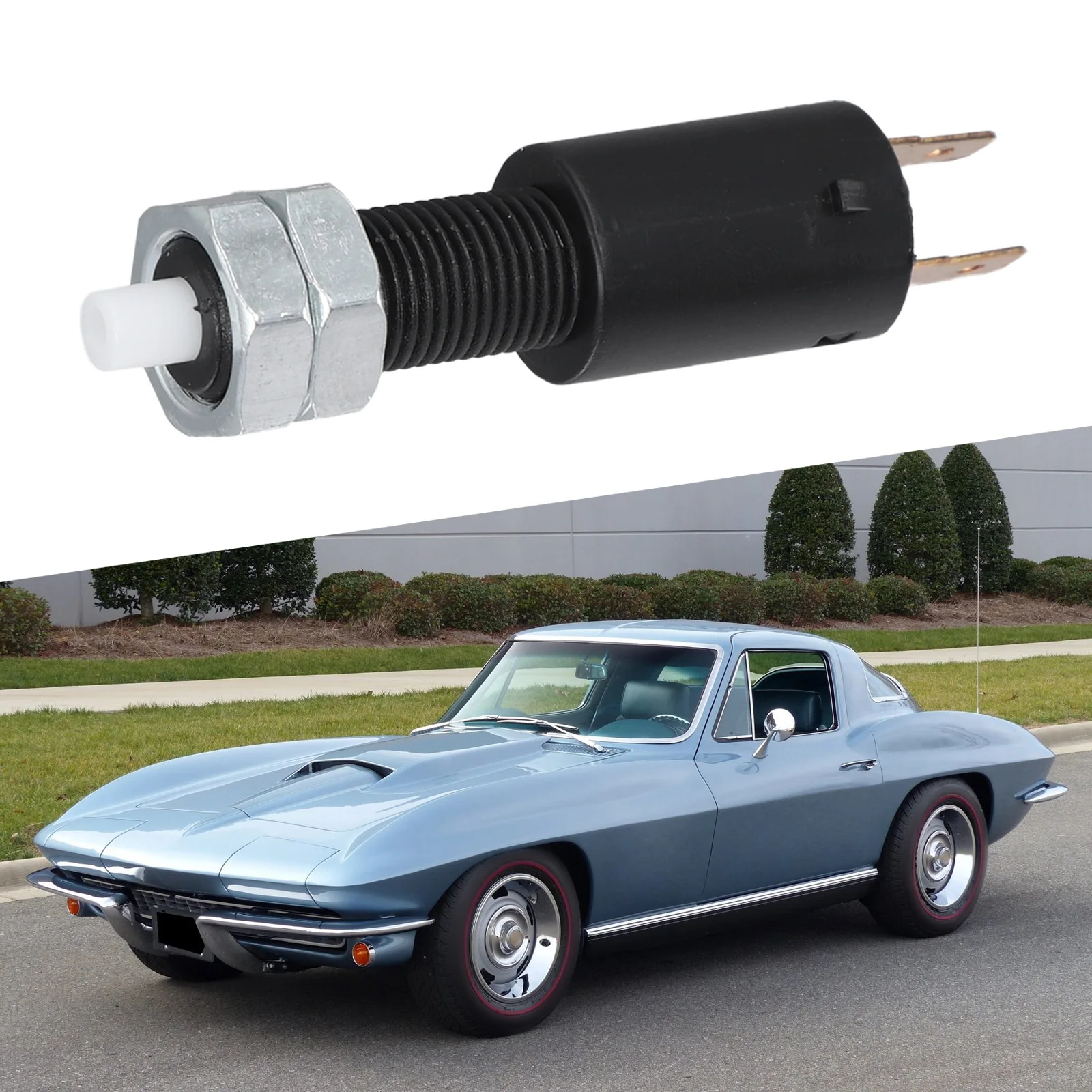 

Direct Fit Brake Light Switch Compatible with For Ford and For Chevrolet Mechanical Testing Guarantees Performance